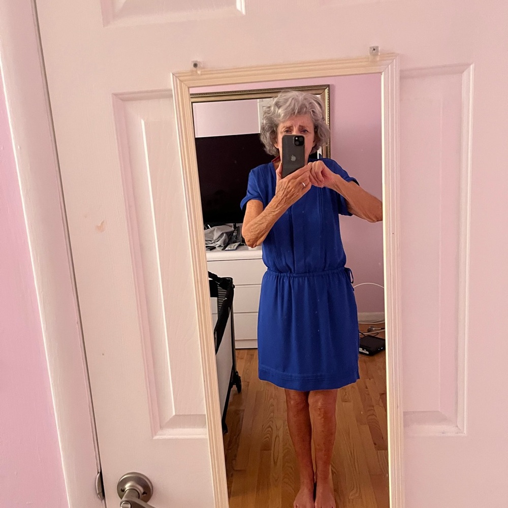 Banana Republic Vibrant Blue Mini Dress